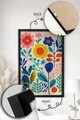 Tablou decorativ, Artnewclsyh39-5070, Lemn masiv, MDF, Multicolor