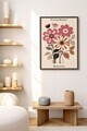 Tablou decorativ, Artnewclsyh42-3348, Lemn masiv, MDF, Multicolor