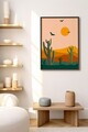 Tablou decorativ, Artnewclsyh43-5070, Lemn masiv, MDF, Multicolor