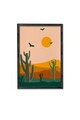 Tablou decorativ, Artnewclsyh43-5070, Lemn masiv, MDF, Multicolor