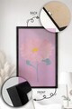 Tablou decorativ, Artnewclsyh44-3348, Lemn masiv, MDF, Multicolor