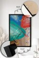 Tablou decorativ, Artnewclsyh45-5070, Lemn masiv, MDF, Multicolor