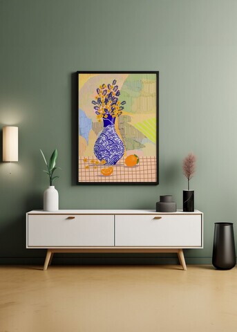 Tablou decorativ, Artnewclsyh46-5070, Lemn masiv, MDF, Multicolor