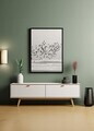 Tablou decorativ, Artnewclsyh48-5070, Lemn masiv, MDF, Multicolor