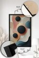 Tablou decorativ, Artnewclsyh53-3348, Lemn masiv, MDF, Multicolor
