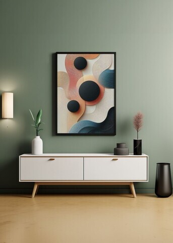 Tablou decorativ, Artnewclsyh53-5070, Lemn masiv, MDF, Multicolor