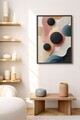 Tablou decorativ, Artnewclsyh53-5070, Lemn masiv, MDF, Multicolor