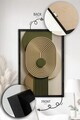Tablou decorativ, Artnewclsyh55-3348, Lemn masiv, MDF, Multicolor