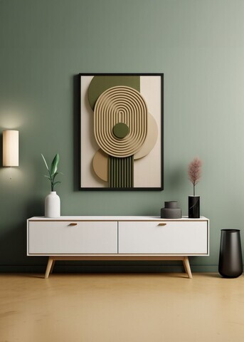 Tablou decorativ, Artnewclsyh55-5070, Lemn masiv, MDF, Multicolor