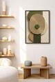 Tablou decorativ, Artnewclsyh55-5070, Lemn masiv, MDF, Multicolor
