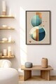 Tablou decorativ, Artnewclsyh56-5070, Lemn masiv, MDF, Multicolor