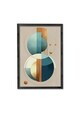 Tablou decorativ, Artnewclsyh56-5070, Lemn masiv, MDF, Multicolor
