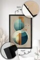 Tablou decorativ, Artnewclsyh56-5070, Lemn masiv, MDF, Multicolor