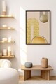 Tablou decorativ, Artnewclsyh57-5070, Lemn masiv, MDF, Multicolor
