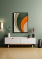 Tablou decorativ, Artnewclsyh58-5070, Lemn masiv, MDF, Multicolor