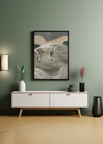 Tablou decorativ, Artnewclsyh60-5070, Lemn masiv, MDF, Multicolor