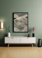Tablou decorativ, Artnewclsyh60-5070, Lemn masiv, MDF, Multicolor