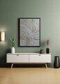 Tablou decorativ, Artnewclsyh61-5070, Lemn masiv, MDF, Multicolor