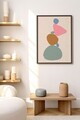 Tablou decorativ, Artnewclsyh62-3348, Lemn masiv, MDF, Multicolor