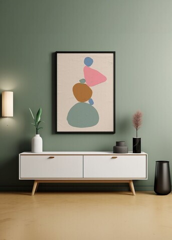 Tablou decorativ, Artnewclsyh62-5070, Lemn masiv, MDF, Multicolor