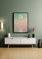 Tablou decorativ, Artnewclsyh63-3348, Lemn masiv, MDF, Multicolor