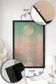 Tablou decorativ, Artnewclsyh63-5070, Lemn masiv, MDF, Multicolor