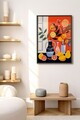 Tablou decorativ, Artnewclsyh64-3348, Lemn masiv, MDF, Multicolor