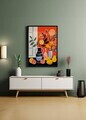 Tablou decorativ, Artnewclsyh64-5070, Lemn masiv, MDF, Multicolor