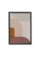 Tablou decorativ, Artnewclsyh65-5070, Lemn masiv, MDF, Multicolor