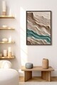 Tablou decorativ, Artnewclsyh66-3348, Lemn masiv, MDF, Multicolor