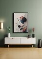 Tablou decorativ, Artnewclsyh68-3348, Lemn masiv, MDF, Multicolor