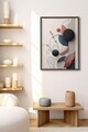 Tablou decorativ, Artnewclsyh68-5070, Lemn masiv, MDF, Multicolor