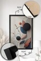 Tablou decorativ, Artnewclsyh68-5070, Lemn masiv, MDF, Multicolor