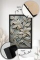 Tablou decorativ, Artnewclsyh75-3348, Lemn masiv, MDF, Multicolor