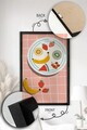Tablou decorativ, Artnewclsyh77-5070, Lemn masiv, MDF, Multicolor
