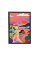 Tablou decorativ, Artnewclsyh78-5070, Lemn masiv, MDF, Multicolor
