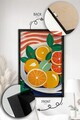 Tablou decorativ, Artnewclsyh79-5070, Lemn masiv, MDF, Multicolor