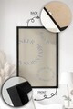 Tablou decorativ, Artnewclsyh8-5070, Lemn masiv, MDF, Multicolor
