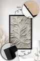 Tablou decorativ, Artnewclsyh80-5070, Lemn masiv, MDF, Multicolor