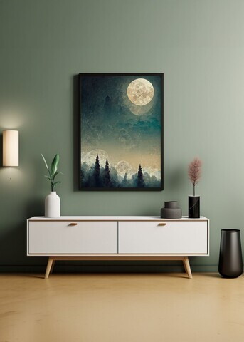 Tablou decorativ, Artnewclsyh81-5070, Lemn masiv, MDF, Multicolor