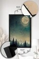Tablou decorativ, Artnewclsyh81-5070, Lemn masiv, MDF, Multicolor