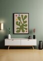Tablou decorativ, Artnewclsyh83-5070, Lemn masiv, MDF, Multicolor