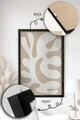 Tablou decorativ, Artnewclsyh84-5070, Lemn masiv, MDF, Multicolor