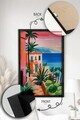 Tablou decorativ, Artnewclsyh86-3348, Lemn masiv, MDF, Multicolor