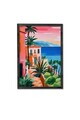 Tablou decorativ, Artnewclsyh86-5070, Lemn masiv, MDF, Multicolor
