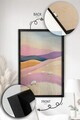 Tablou decorativ, Artnewclsyh88-5070, Lemn masiv, MDF, Multicolor