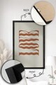 Tablou decorativ, Artnewclsyh9-5070, Lemn masiv, MDF, Multicolor