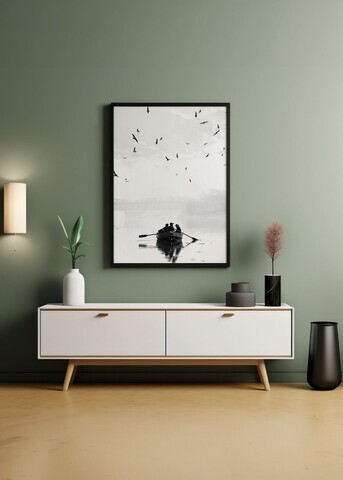 Tablou decorativ, Artnewclsyh90-5070, Lemn masiv, MDF, Multicolor