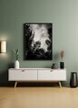 Tablou decorativ, Artnewclsyh91-5070, Lemn masiv, MDF, Multicolor