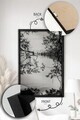 Tablou decorativ, Artnewclsyh92-3348, Lemn masiv, MDF, Multicolor